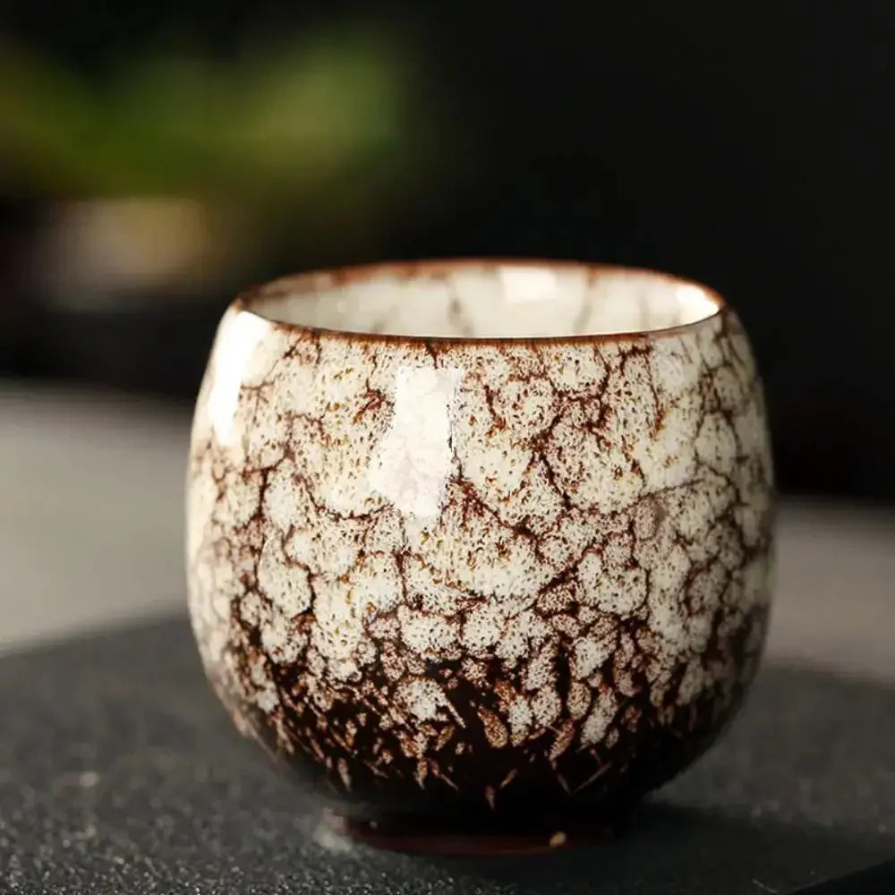 כוס קרמיקה בסגנון יפני