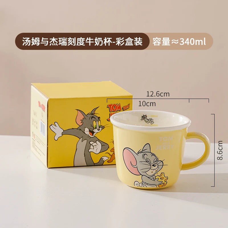 כוס קרמיקה בעיצוב Tom & Jerry