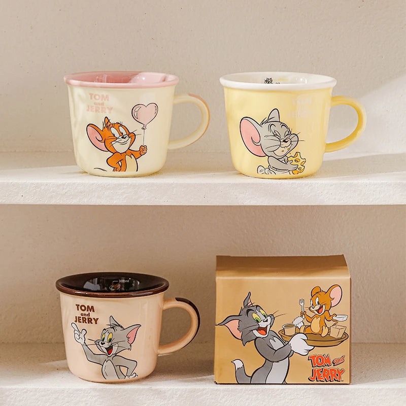 כוס קרמיקה בעיצוב Tom & Jerry
