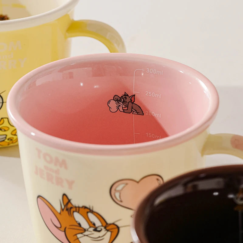 כוס קרמיקה בעיצוב Tom & Jerry