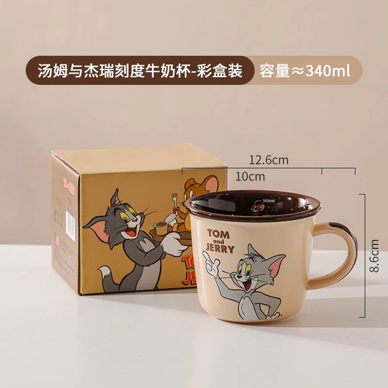 כוס קרמיקה בעיצוב Tom & Jerry